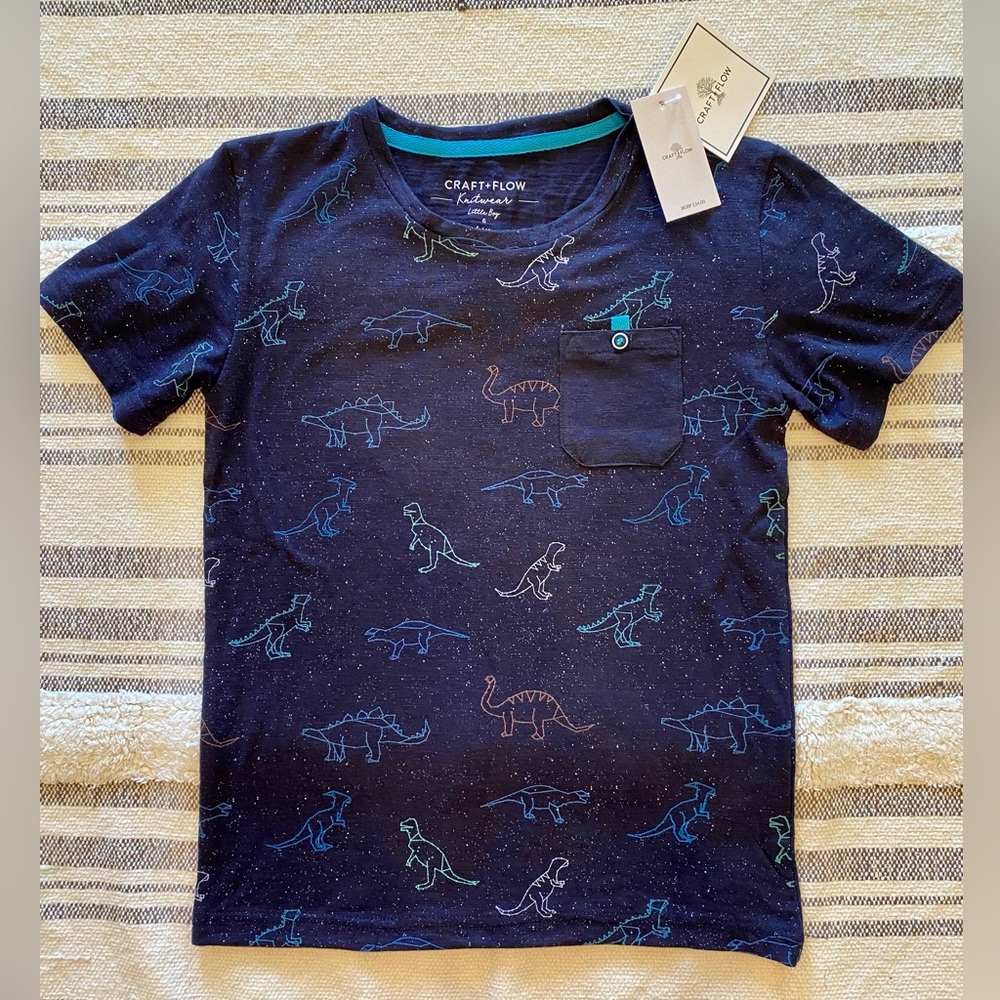Boy’s size 6 dinosaur shirt. NWT!